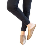 MyTindy Women Moroccan Slipper in Gold, view 2