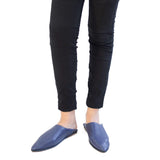 MyTindy Women Moroccan Slipper in Navy Blue, view 2