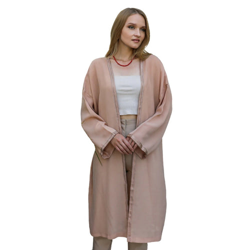 MyTindy Women's Beige Kimono