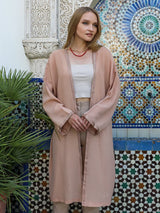 MyTindy Women's Beige Kimono, view 2
