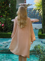 MyTindy Women's Beige Kimono, view 3