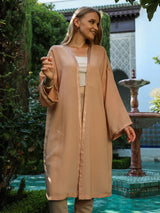 MyTindy Women's Beige Kimono, view 6