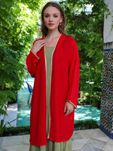 MyTindy Women's Kimono Red, view 3