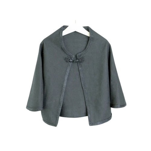 MyTindy Girl's Light Grey Cape