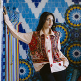 MyTindy Women's Moroccan Shirt Carpet Design, view 2