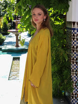 MyTindy Women's Yellow Kimono, view 6
