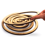 MyTindy Wooden Trivet - Helix, view 2