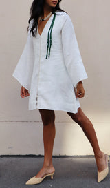 MyTindy YACOUT LINEN KAFTAN, view 2