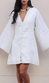 MyTindy YACOUT LINEN KAFTAN, view 3