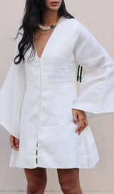 MyTindy YACOUT LINEN KAFTAN, view 4