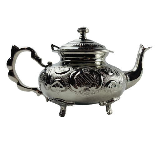 MyTindy YASMA Silver Moroccan Teapot