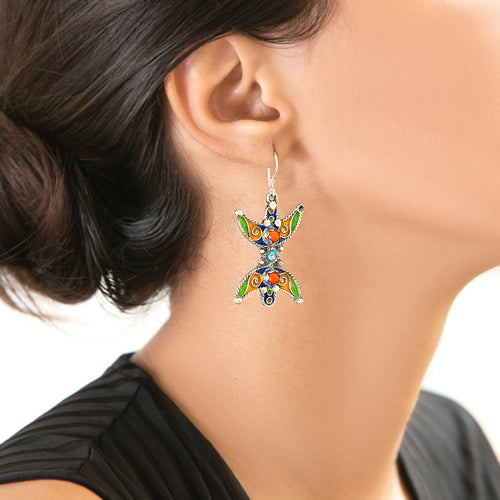 MyTindy YAZ authentic handmade silver earrings