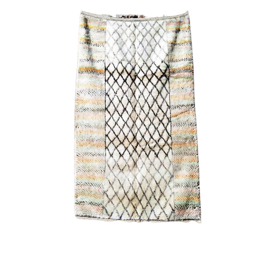 MyTindy Yellow and Black Moroccan Rug
