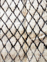 MyTindy Yellow and Black Moroccan Rug, view 3