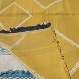 MyTindy Yellow and White Ait Ouawzkit Kilim Rug, view 2