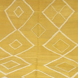 MyTindy Yellow and White Ait Ouawzkit Kilim Rug, view 3
