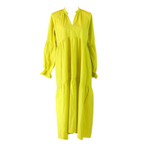 MyTindy Yellow Flowy Dress, view 2