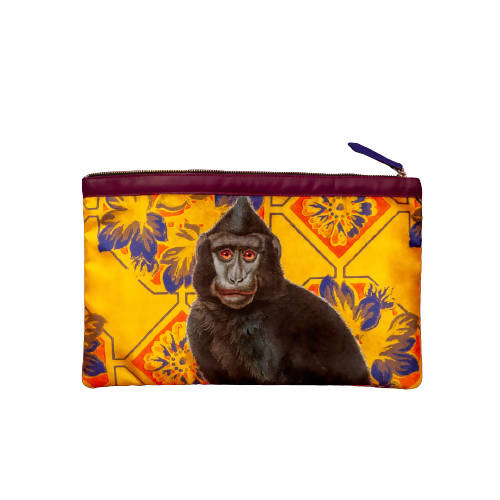 MyTindy Yellow Monkey Pouch