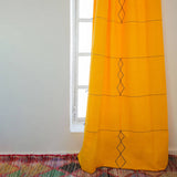 MyTindy Yellow Moroccan Bed Spread, view 4