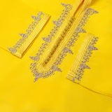 MyTindy Yellow Moroccan Djellaba for girls kids, view 2