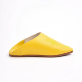 MyTindy Yellow Moroccan slippers, view 2