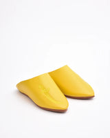 MyTindy Yellow Moroccan slippers, view 3