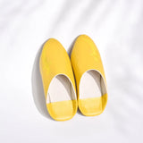 MyTindy Yellow Moroccan slippers, view 4