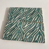 MyTindy Zebre Ceramic tiles Hand painted 4"x4" 100% Handmade for Bathroom Remodeling and kitchen Projects works wall, ground and pool, view 4