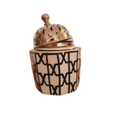 MyTindy Zellige Patterns Hexagonal Ceramic Bakhoor Oud Burner, view 5
