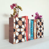 MyTindy Zellige Wood Bookend Dry Flower Vase Duo, view 2