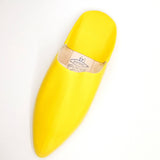 MyTindy Ziwani Yellow Moroccan Slippers, view 4