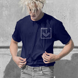 MyTindy ZRWL AKAKACH T-Shirt - Abstract Pocket, view 3