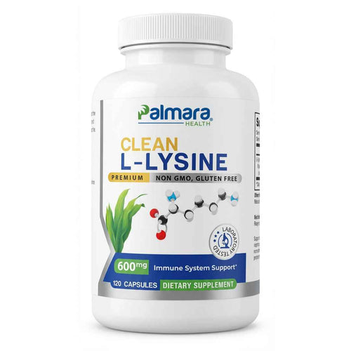 Natural Cure Labs Clean L-Lysine 600mg | Palmara Health