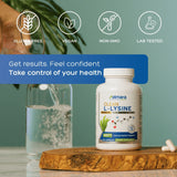 Natural Cure Labs Clean L-Lysine 600mg | Palmara Health, view 4
