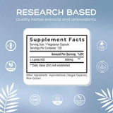 Natural Cure Labs Clean L-Lysine & Extra Strength Monolaurin 800mg, view 5