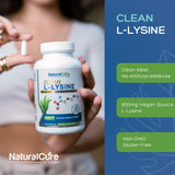 Natural Cure Labs Clean L-Lysine & Premium Immune Support, view 3