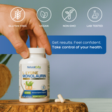 Natural Cure Labs L-Lysine with Monolaurin 600mg & Biofilm Immune Complex, view 3