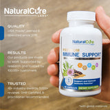 Natural Cure Labs L-Lysine with Monolaurin & Premium Immune Support, view 6