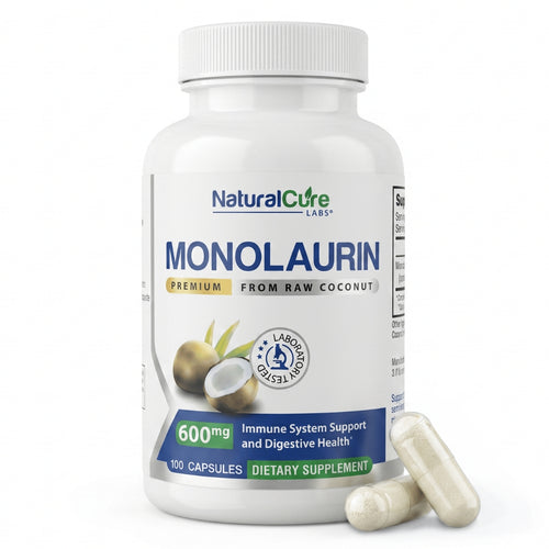 Natural Cure Labs Premium Monolaurin 600mg