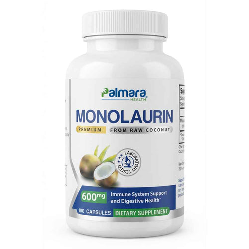 Natural Cure Labs Premium Monolaurin 600mg | Palmara Health