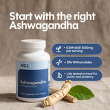 Natural Cure Labs Premium KSM-66 Ashwagandha with Magnesium, L-Theanine & B6 120-ct, view 3
