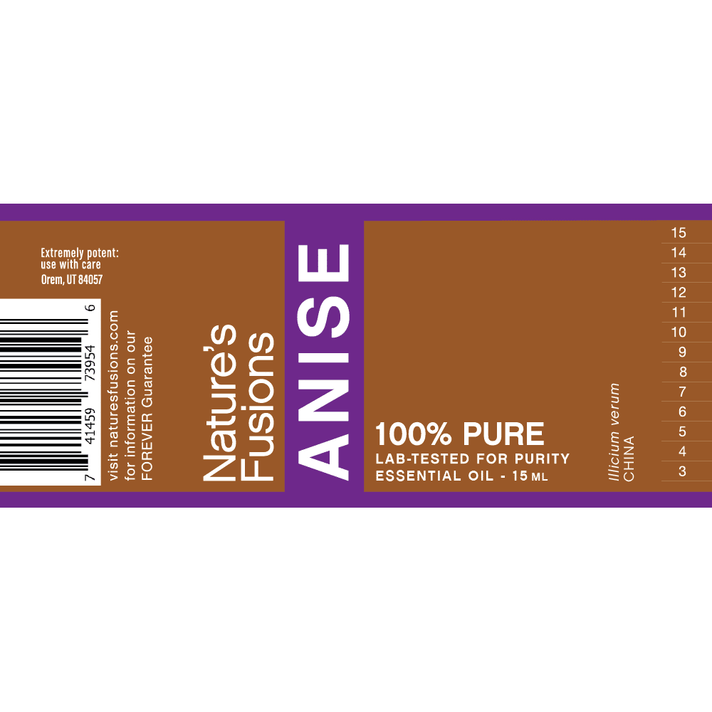 Nature's Fusions Anise Essential Oil 15ml 15ml, view 4