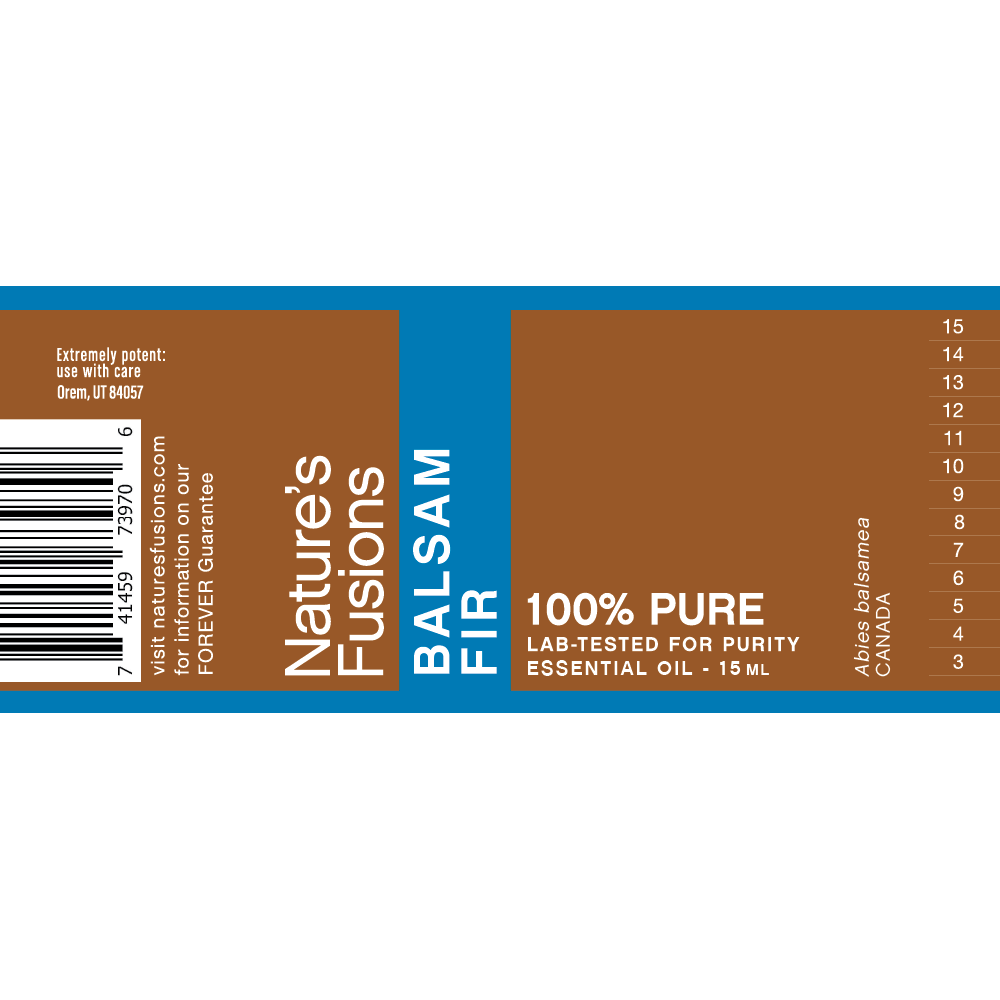Nature's Fusions Balsam Fir Essential Oil 15ml 15ml, view 4