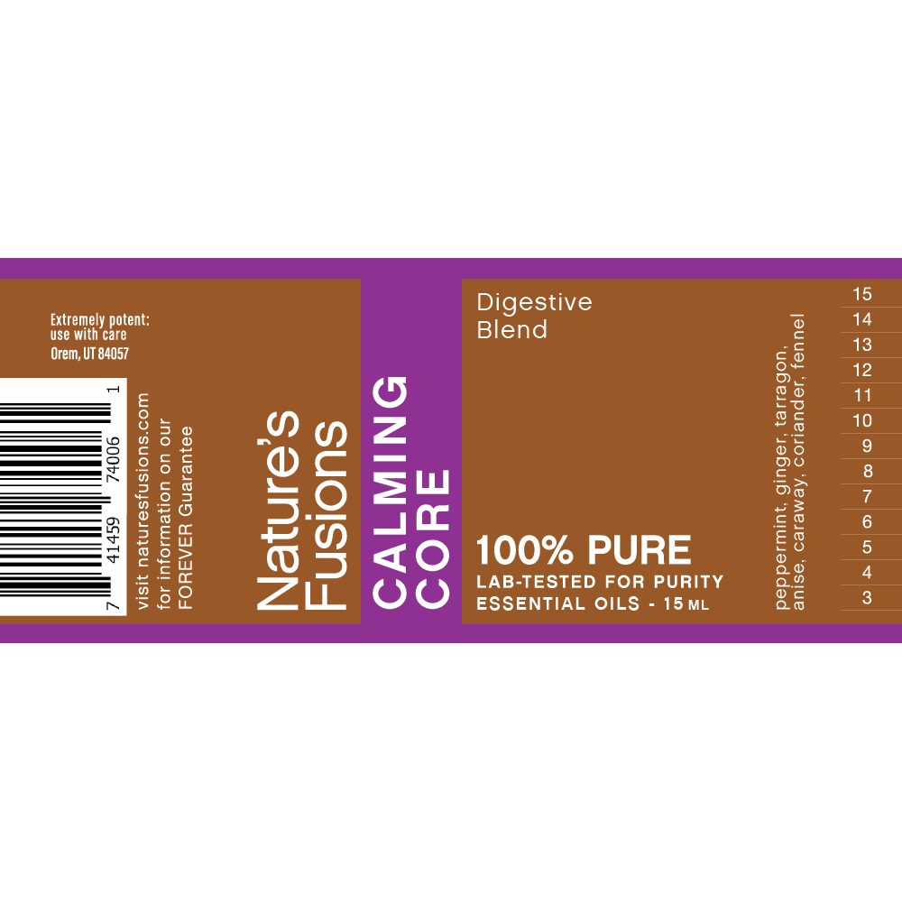 Nature's Fusions Digest Easy (Calming Core) Essential Oil Blend 15ml, view 5