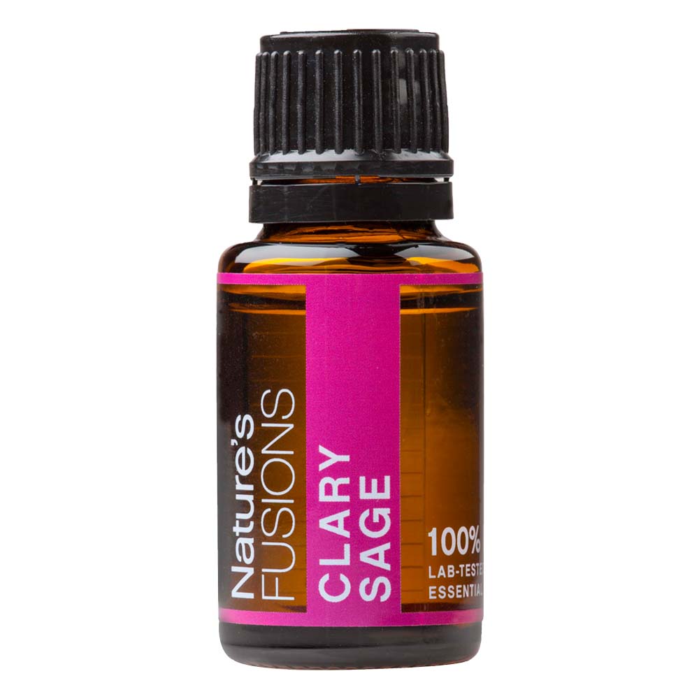 Nature's Fusions Clary Sage Essential Oil 15ml