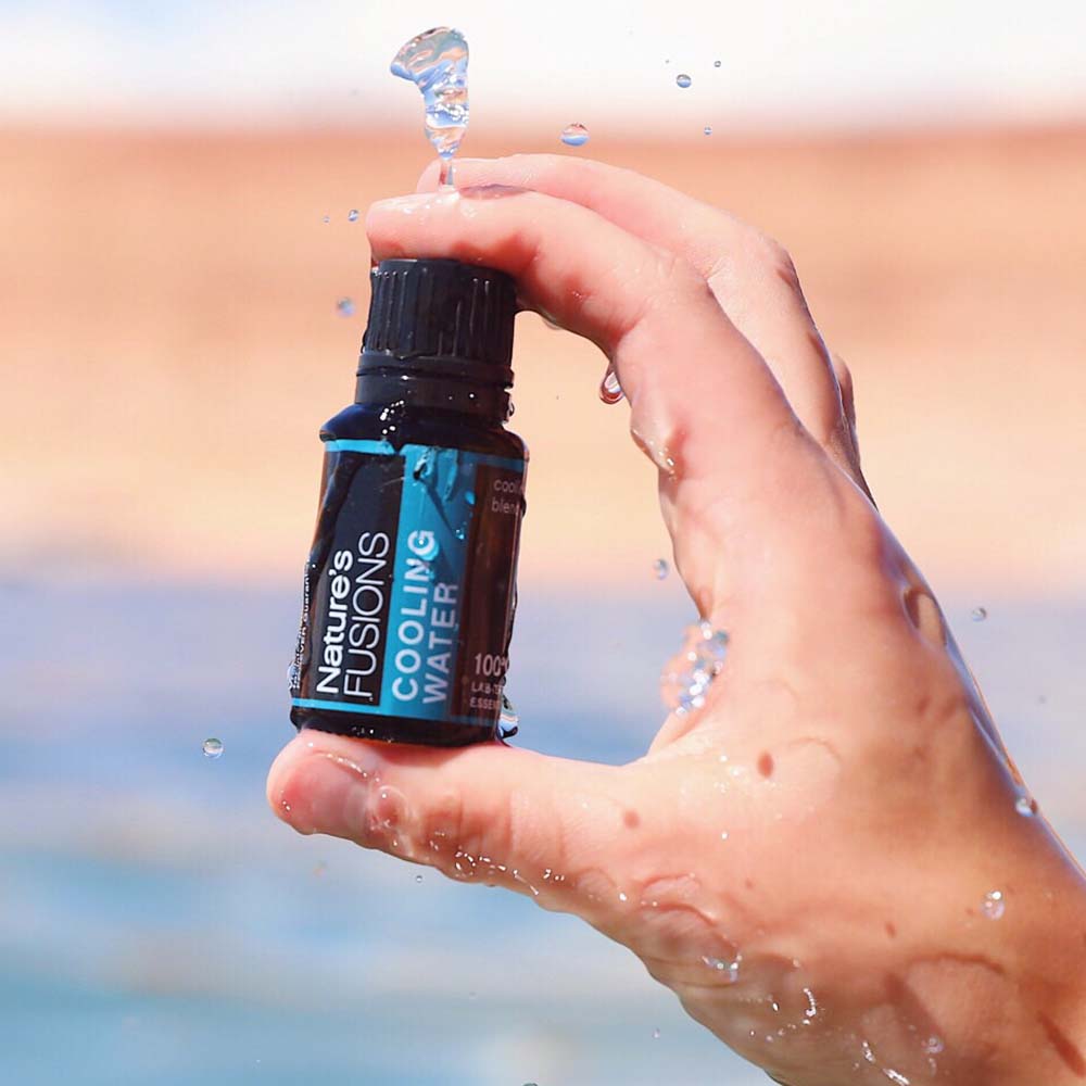 Nature's Fusions Migra-Ease (Cooling Water) Essential Oil Blend 15ml, view 3