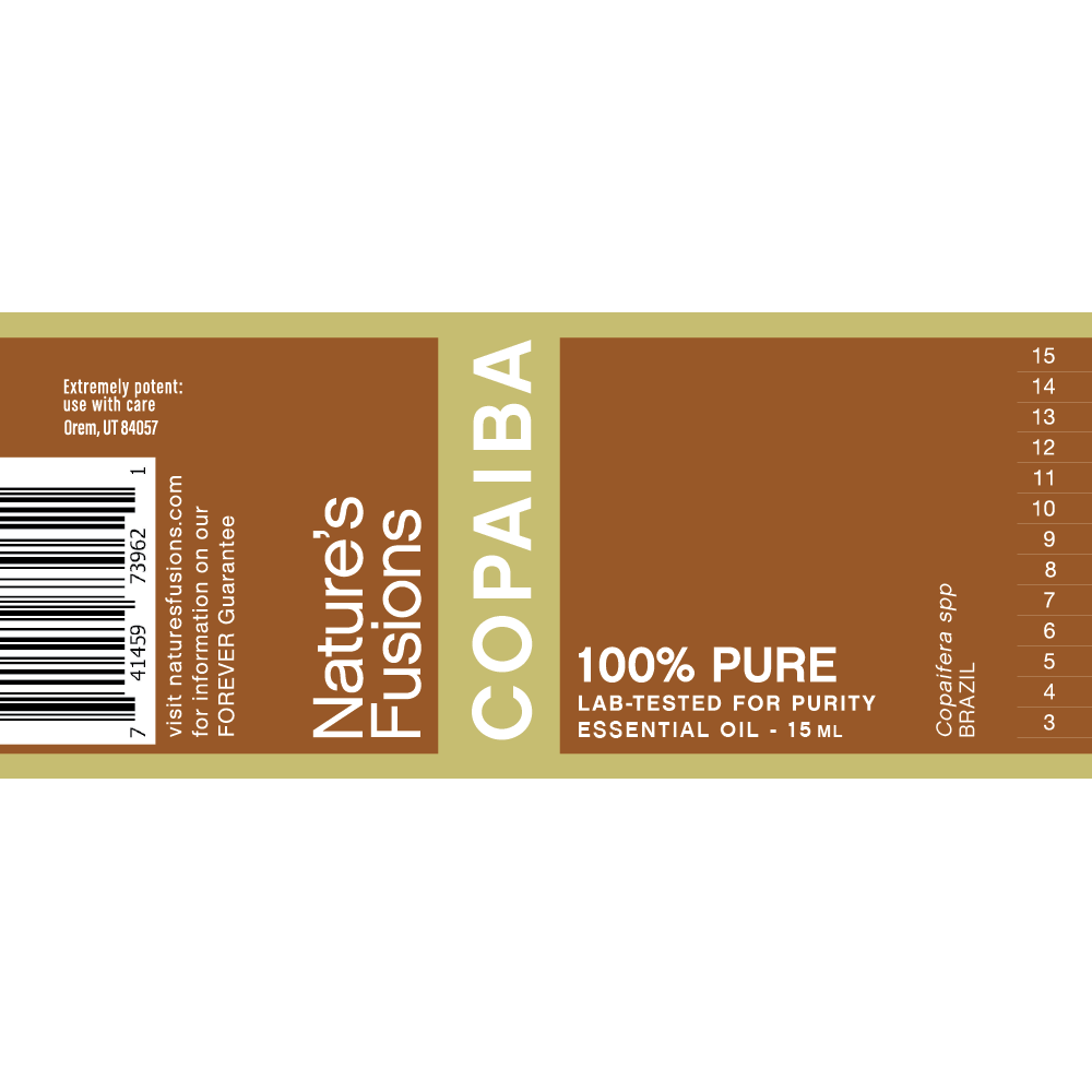 Nature's Fusions Copaiba Essential Oil 15ml, view 4