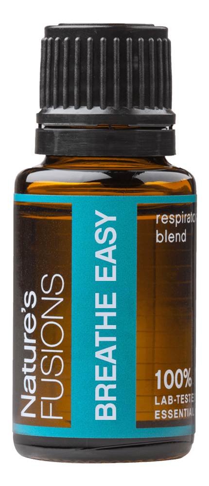 Nature's Fusions Breathe Easy (Crystal Breath) Essential Oil Blend 15ml