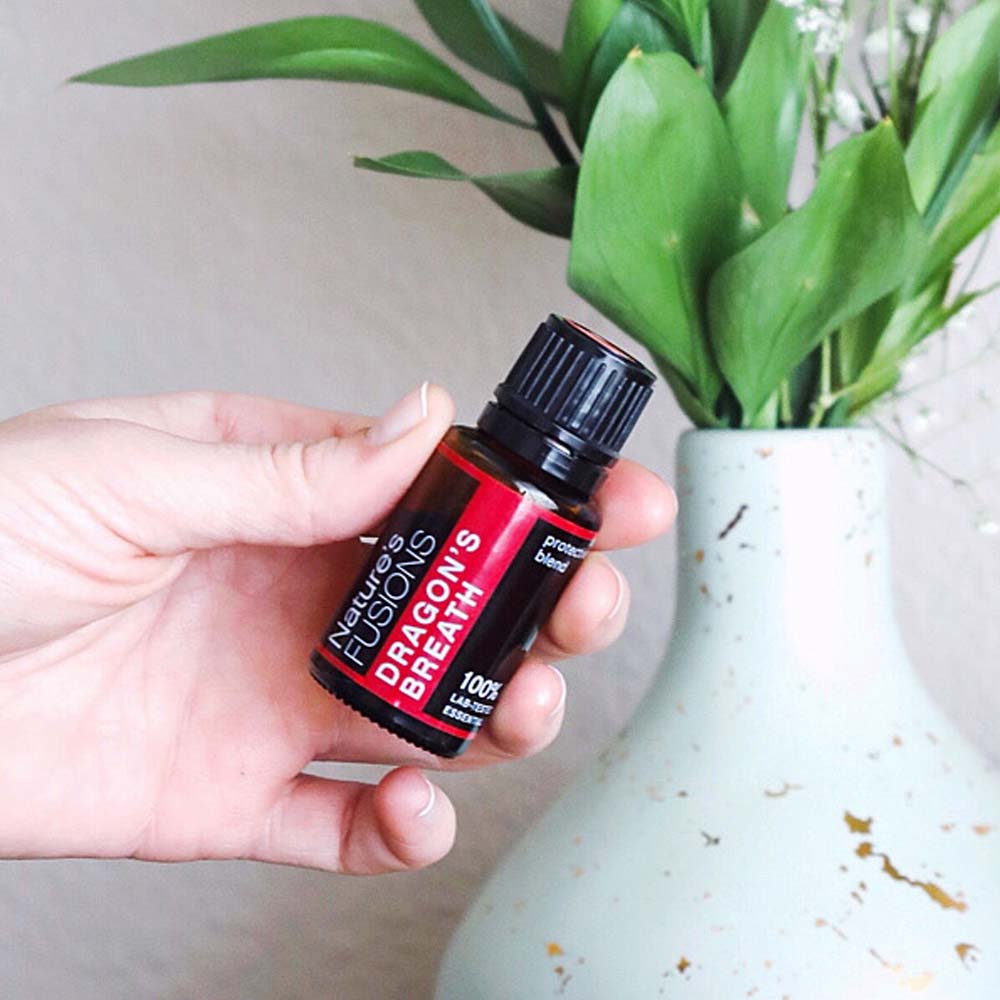 Nature's Fusions Immunity (Dragon’s Breath) Essential Oil Blend 15ml, view 2