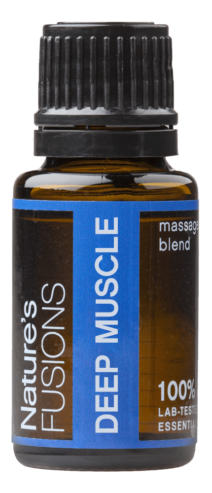 Nature's Fusions Deep Muscle (Earthly Calm) Essential Oil Blend 15ml